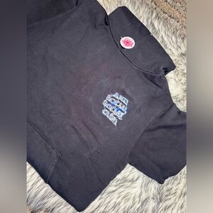 Anti Social Social Club X Fragment Design Bolt Hoodie Blue/Navy